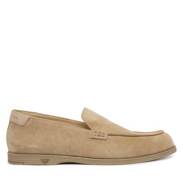 Lordsy Emporio Armani. Brązowe mokasyny męskie Emporio Armani. Za 1,189.99 zł.