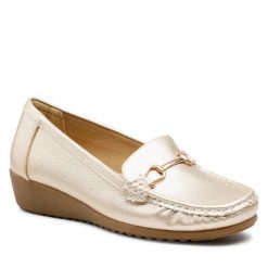 Mokasyny Clara Barson. Żółte mokasyny damskie Clara Barson. Za 52.99 zł.