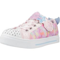 Buty SKECHERS UNDERWATER MAGIC Rose. Czerwone obuwie sportowe damskie Skechers, bez wzorów, z materiału, na fitness i siłownię. Za 179.99 zł.