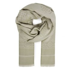Chusta Guess. Brązowe szaliki i chusty damskie Guess, z aplikacjami. Za 189.99 zł.