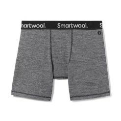 Bokserki męskie Smartwool Boxer Brief. Szare bokserki męskie Smartwool, m, bez wzorów, z wełny. Za 149.99 zł.