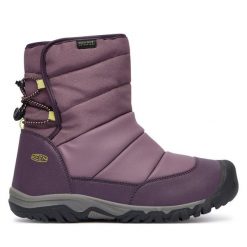 Śniegowce Keen. Fioletowe śniegowce dziewczęce Keen, bez zapięcia. Za 419.99 zł.
