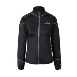 Bluza damska Swiftlayer full zipp 1VTX. Czarne bluzy damskie Bergson, bez wzorów, bez kaptura, narciarskie. Za 249.00 zł.