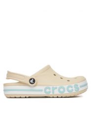 Crocs Klapki BAYABAND CLOG 205089-1LI Beżowy. Brązowe klapki męskie Crocs, z tworzywa sztucznego. Za 229.99 zł.