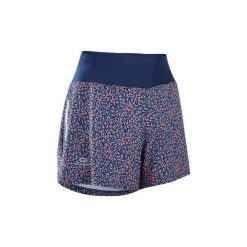 Spodenki RUN DRY. Niebieskie szorty damskie KALENJI. W wyprzedaży za 29.99 zł.