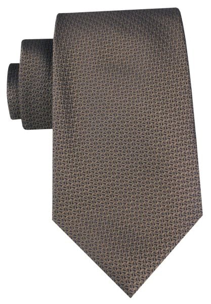Męski Krawat - Chattier - Brązowy z Mikrowzorem. Brązowe krawaty i muchy Chattier, bez wzorów, z tkaniny, eleganckie. Za 55.00 zł.