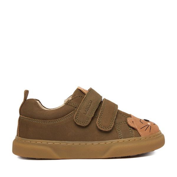 Sneakersy Lasocki Kids. Brązowe trampki i tenisówki chłopięce Lasocki Kids, bez wzorów, bez zapięcia. Za 118.99 zł.