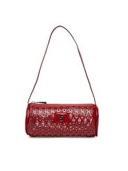 Badura Torebka WEN-05 Czerwony. Czerwone torebki do ręki damskie Badura, bez wzorów, z materiału, bez dodatków. Za 159.99 zł.