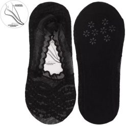 Czarne Koronkowe Damskie Baleriny Moraj 3 Pary. Czarne półbuty damskie Moraj, do pracy, s, w ażurowe wzory, z koronki, biznesowe, bez kołnierzyka, bez ramiączek. Za 29.99 zł.