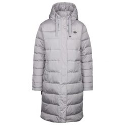 Trespass Leyla - Kobieta Casual Jkt Platinum. Szare kurtki damskie Trespass, bez wzorów, z puchu, bez kaptura. Za 417.99 zł.