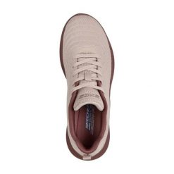 Buty SKECHERS BOBS MODA FLEX MELLOW DAWN Brązowy. Fioletowe obuwie sportowe damskie Skechers, bez wzorów, z syntetyku, trekkingowe, Skechers Sport. Za 276.30 zł.