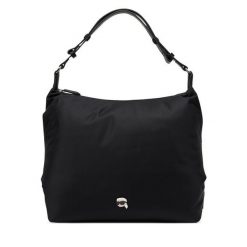 Torebka KARL LAGERFELD. Czarne torebki do ręki damskie KARL LAGERFELD, bez wzorów, klasyczne, bez dodatków. Za 629.99 zł.