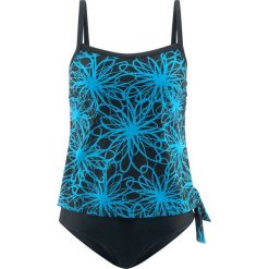 Kostium kąpielowy minimizer na fiszbinach bonprix niebieskozielony morski - czarny. Kostiumy jednoczęściowe damskie marki NABAIJI. Za 59.99 zł.
