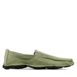 Półbuty Vibram Fivefingers. Zielone półbuty na co dzień męskie Vibram Fivefingers, bez zapięcia. Za 289.99 zł.