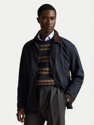 Polo Ralph Lauren Kurtka przejściowa 710B15977002 Granatowy Regular Fit. Niebieskie kurtki męskie Polo Ralph Lauren, l, bez wzorów, z bawełny, bez kaptura. Za 2,699.00 zł.