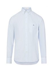 Gant koszula casual Mężczyźni Regular Fit Bawełna biały|niebieski, XXL. Białe koszule męskie GANT, m, bez wzorów, z bawełny, casualowe, bez kołnierzyka, bez ramiączek. Za 599.95 zł.