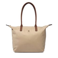 Torebka Tommy Hilfiger. Brązowe torebki do ręki damskie Tommy Hilfiger, bez wzorów, klasyczne, bez dodatków. Za 339.99 zł.
