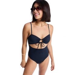 Jednoczęściowy strój kąpielowy dla Kobiety BEACH CLASSICS Czarny. Brązowe kostiumy jednoczęściowe damskie Roxy, xs, bez wzorów, z elastanu. Za 319.99 zł.