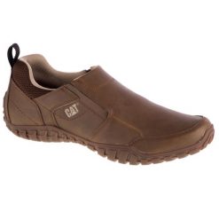 Buty do chodzenia męskie Caterpillar Opine. Brązowe buty sportowe męskie Caterpillar, z materiału, bez zapięcia, trekkingowe. Za 399.99 zł.