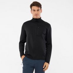 Bluza męska VIKING Admont Full Zip Man rozpinana. Czarne bluzy męskie Viking, m, bez wzorów, bez kaptura. Za 219.90 zł.