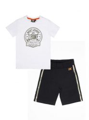 Koszulka z bawełna z kieszenie na czas wolny. Brązowe koszulki sportowe męskie LEONE 1947 APPAREL, bez wzorów, z bawełny, bez kołnierzyka, bez ramiączek, na fitness i siłownię. Za 193.66 zł.