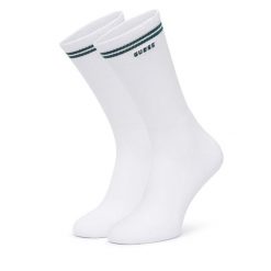 Skarpety długie Guess. Białe skarpety męskie Guess, z aplikacjami. Za 64.99 zł.