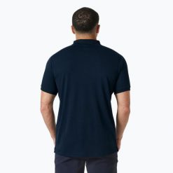 Koszulka polo męska Helly Hansen Hp 1/2 Zip Polo. Niebieskie koszulki polo męskie Helly Hansen, m, bez wzorów, bez ramiączek. Za 361.50 zł.