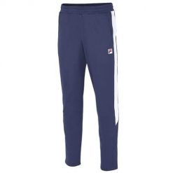 Spodnie treningowe męskie Fila Jan. Niebieskie spodnie sportowe męskie Fila, l, bez wzorów, z dresówki, na fitness i siłownię. Za 314.00 zł.