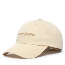 Czapka z daszkiem Tommy Hilfiger. Białe czapki i kapelusze damskie Tommy Hilfiger, bez wzorów. Za 129.99 zł.