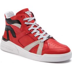 Sneakersy GUESS - Madison FM6MAD LEA12 RED. Półbuty na co dzień męskie marki Guess. Za 599.00 zł.