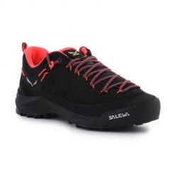 Buty trekkingowe damskie Salewa Wildfire Leather. Czarne obuwie sportowe damskie Salewa, trekkingowe. Za 807.00 zł.