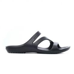 Klapki męskie Crocs Kadee Ii. Czarne klapki męskie Crocs, z materiału, sportowe. W wyprzedaży za 129.00 zł.