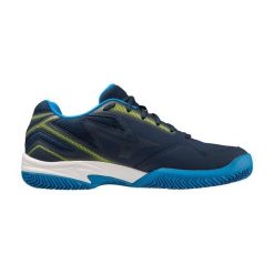 Obuwie do Padla dla Dorosłych Piłki do Padla Mizuno Break Shot 4 CC. Niebieskie obuwie sportowe damskie Mizuno, bez wzorów. Za 377.60 zł.