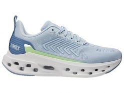 Buty sportowe MELROSE TUBES LITE (94494-474-M). Niebieskie obuwie sportowe damskie K-SWISS, bez wzorów. Za 189.00 zł.