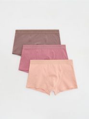 3 pack bokserek Classic - jasnofioletowy. Fioletowe bokserki męskie Reserved, l, bez wzorów. W wyprzedaży za 45.99 zł.