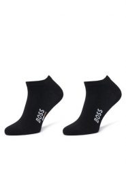 BOSS Skarpety krótkie 50559426 Czarny. Czarne skarpety męskie Boss, bez wzorów, z bawełny. Za 59.99 zł.