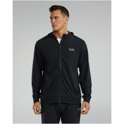 Bluza męska TYR M TYR FLZIP HOODI. Czarne bluzy męskie TYR, m, bez wzorów, bez kaptura. Za 500.00 zł.
