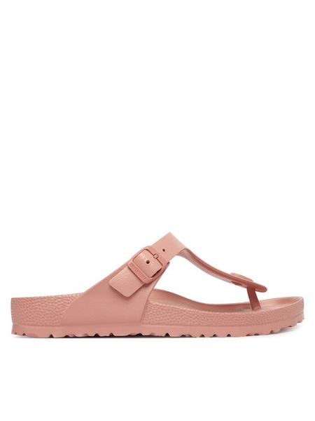 Birkenstock Japonki Gizeh 1032100 Różowy. Czerwone klapki damskie Birkenstock, bez wzorów, z syntetyku, bez obcasa. Za 219.99 zł.