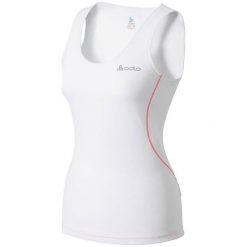 Odlo Koszulka crew neck RELAY biała r. XS (347381). Bluzki damskie marki Odlo. Za 46.80 zł.