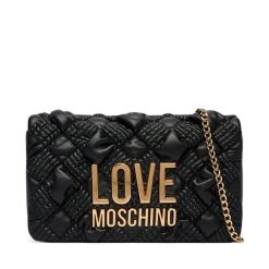Torebka LOVE MOSCHINO. Czarne torebki do ręki damskie Love Moschino, bez wzorów, wizytowe, bez dodatków. Za 839.99 zł.