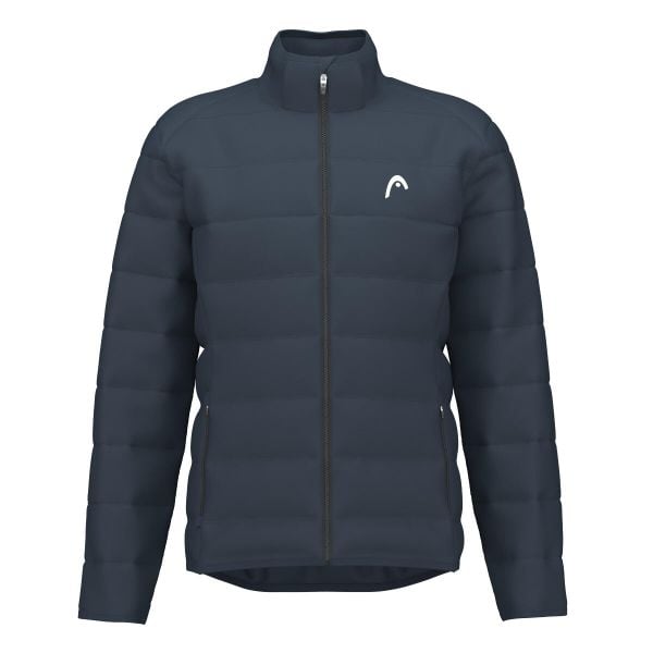 Kurtka puchowa Head Club Kinetic. Niebieskie bluzy męskie Head, xl, bez wzorów, z puchu, bez kaptura. W wyprzedaży za 774.00 zł.