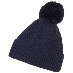 Czapka na zimę damska Helly Hansen Lumi Beanie. Niebieskie czapki i kapelusze damskie Helly Hansen, na zimę, bez wzorów, z elastanu. Za 144.90 zł.