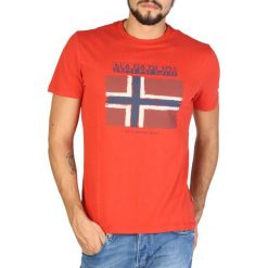 Napapijri T-Shirt Męski M Pomarańczowy. T-shirty męskie marki Napapijri. W wyprzedaży za 149.00 zł.