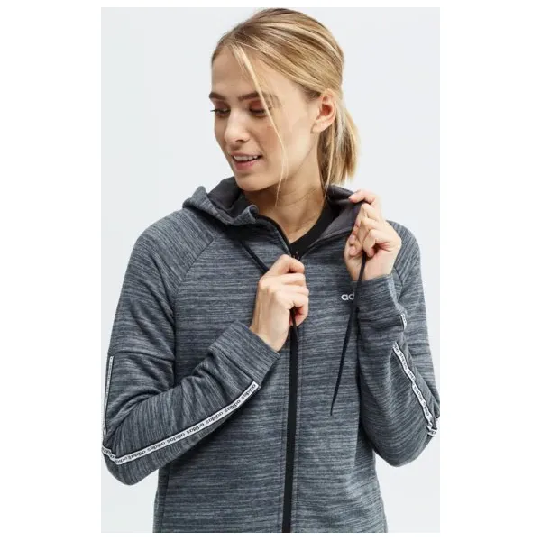 Adidas Bluza W Xpr Fz , szary, rozmiar M. Szare bluzy damskie Adidas, m, bez wzorów, z bawełny, bez kaptura. Za 249.99 zł.