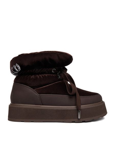 Juicy Couture Śniegowce EO-WS24267-01 Brązowy. Brązowe śniegowce i trapery damskie Juicy Couture, z materiału. Za 329.99 zł.