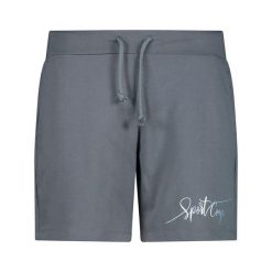 Bermudy damskie turystyczne CMP 32D8506. Szare szorty sportowe damskie CMP, xl, bez wzorów, sportowe, trekkingowe. W wyprzedaży za 111.99 zł.