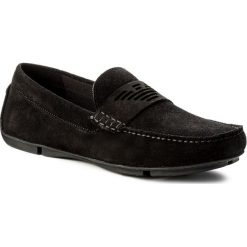 Mokasyny EMPORIO ARMANI - X4B113 XF188 00002 Black. Czarne mokasyny męskie Emporio Armani, z materiału. W wyprzedaży za 499.00 zł.