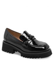 Nine West Loafersy WYL20427-1 Czarny. Czarne mokasyny damskie Nine West, ze skóry. Za 189.99 zł.