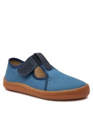 Froddo Tenisówki Barefoot Canvas T G1700380-1 S Niebieski. Niebieskie buty sportowe chłopięce Froddo, bez wzorów, z materiału, bez zapięcia, tenisowe. Za 149.99 zł.