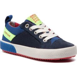 Sneakersy GEOX - J Alonisso B. B J922CB 01422 C4502 M Navy/Fluo Yellow. Półbuty chłopięce marki Geox. Za 239.00 zł.